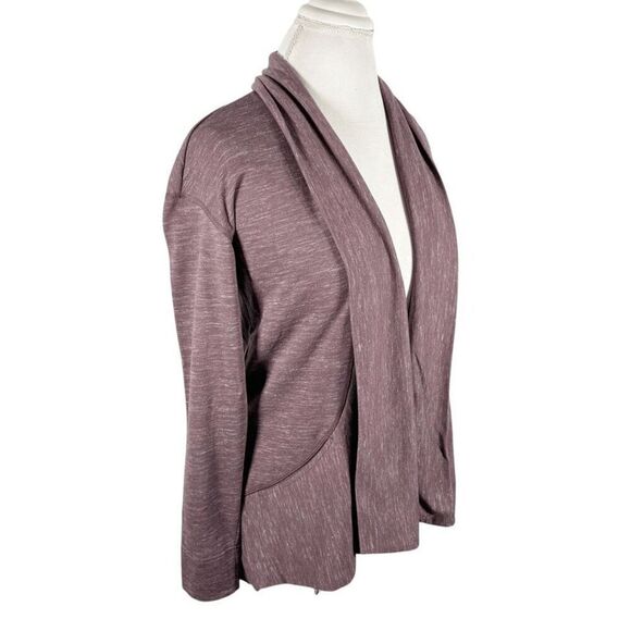 Kuhl Helix Wrap Purple Space Dye Print Cardigan Topper Pockets Outdoors Size S - Picture 3 of 9